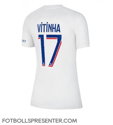 Paris Saint-Germain Vitinha Ferreira #17 Tredje Matchtröja Dam 2022-23 Kortärmad